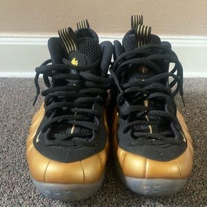 Nike Foam Posite Gold Size-9